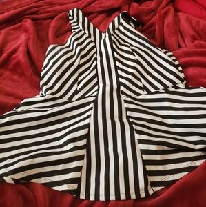 Size 3 Torrid Stripe Tank Top